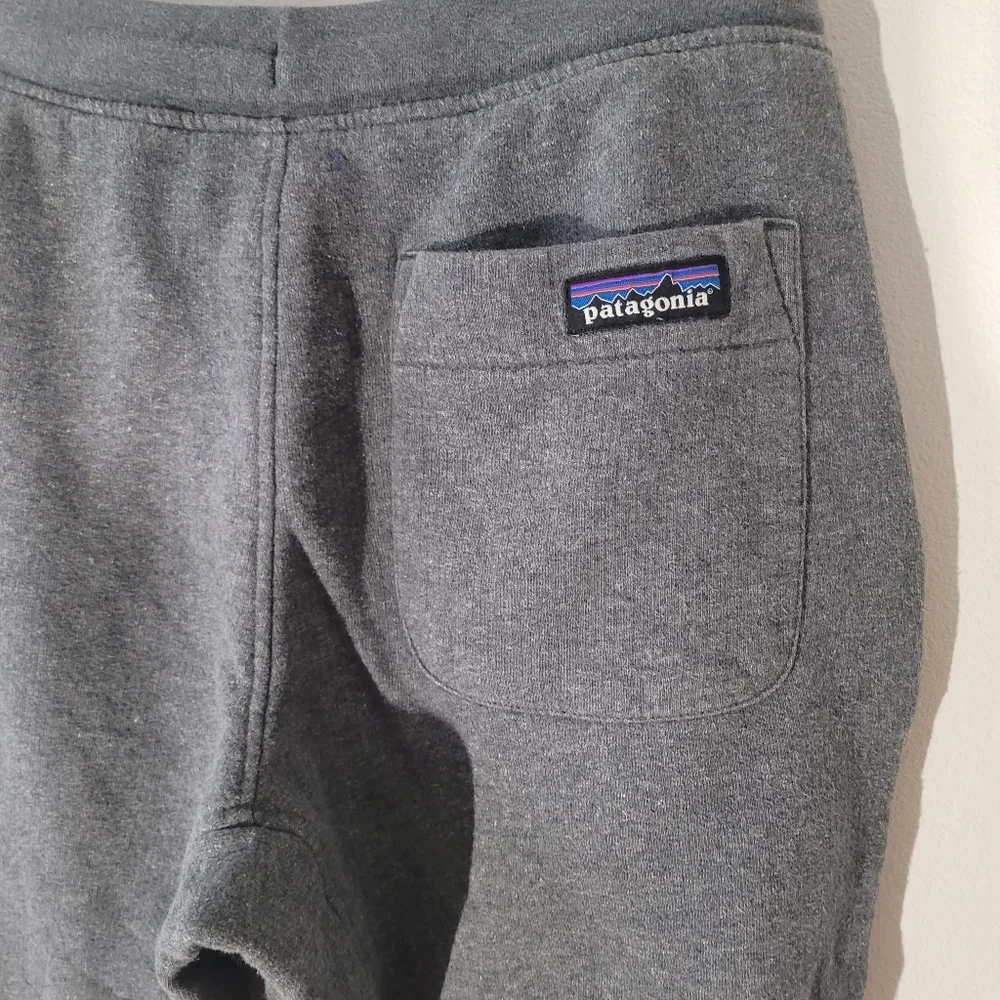 Patagonia Mens Mahnya Fleece Pants XS Forge Gray Jogger Sweatpants‎ Loungewear